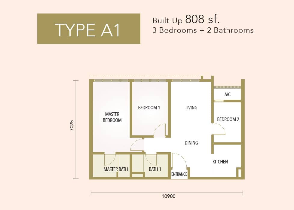 Maple-Residence-Floor-Plan-Type-A1